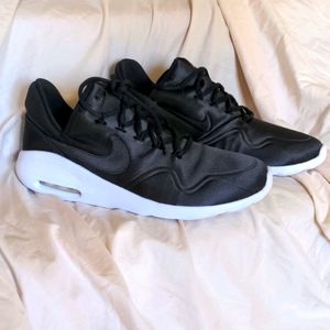 Nike Air Max Sasha Satin Sneakers - black/metallic